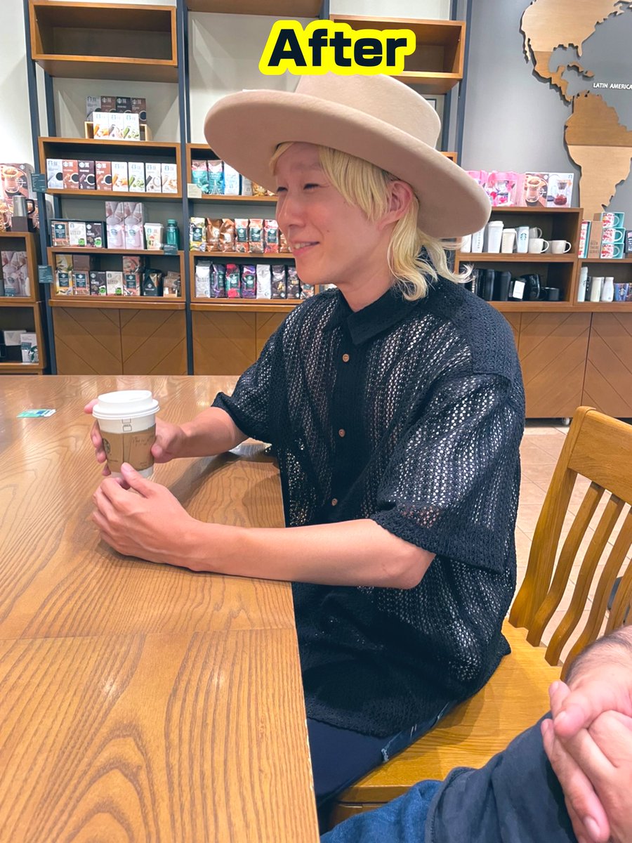 Yoshida_Yui_'s tweet photo. ちょっと聞いてくれますか？鬼寒がり山田がさっき「どうしても室内が寒い🥶」って言って、羽織るものを持ってきてなかったんで、買いに行ったんですよ。出先の広島で。んで買ってきたのがこれですよ。僕には意味が分かりません。
#透けてるし #半袖だし #七十七不思議 https://t.co/vvvFBXa3zF