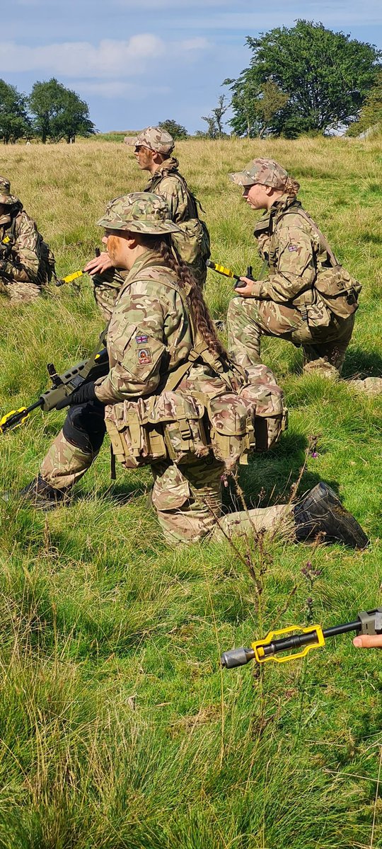 Exercise Anglian Warrior is in full swing! Cadets enjoying the Wesh terrain and developing key ACS skills and knowledge as well as CFAV!  #vitaminDcompany <a href="/ArmyCadetsUK/">Army Cadets UK</a> <a href="/east_mids_rfca/">East Midlands Reserve Forces & Cadets Association</a> <a href="/LNRACF/">LNR Army Cadet Force</a> @GeorgiaAllen91