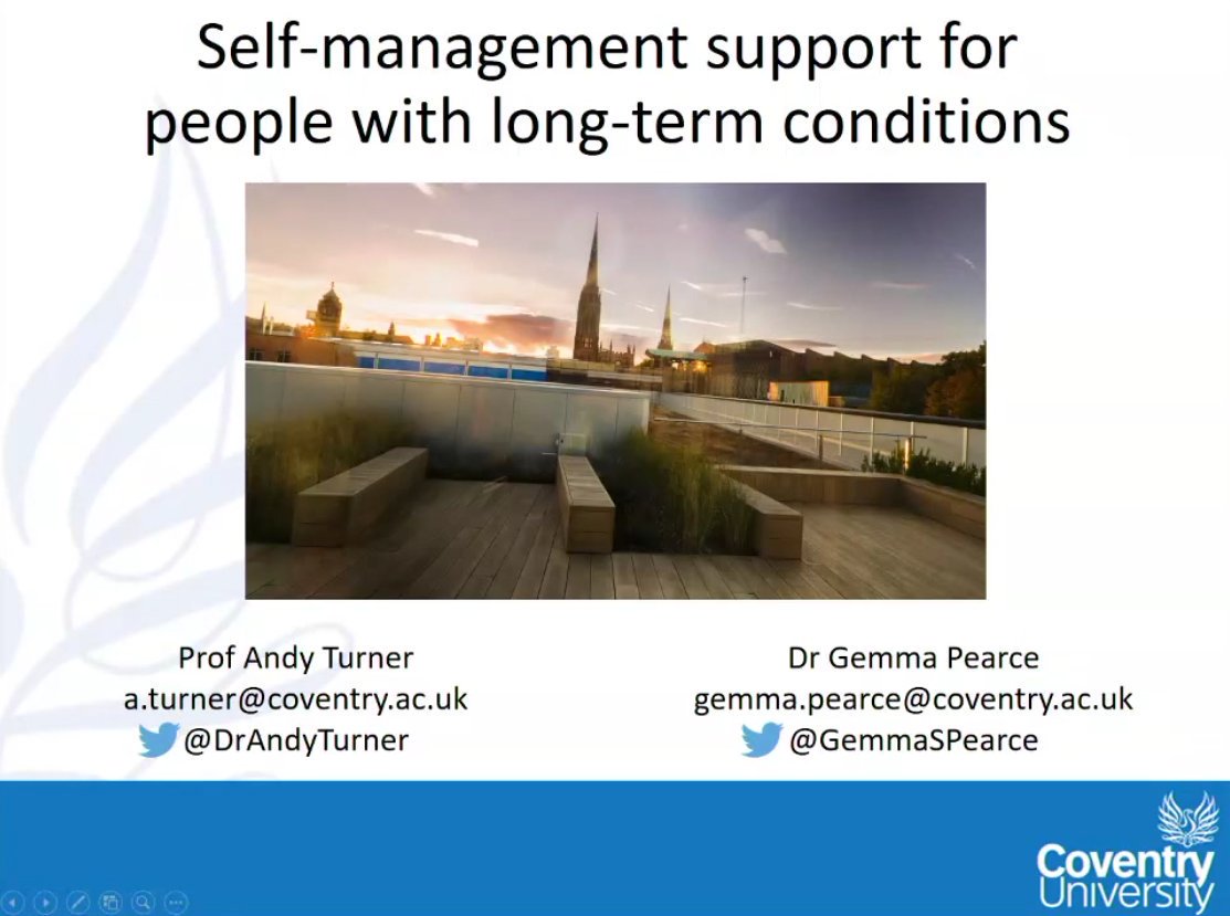 PRISMS_project's tweet photo. @GemmaSPearce @maxineewhelan @janespeight @DavidWDunstan @Deakin @covcampus Check out this talk by @GemmaSPearce on how to use the PRISMS continua &amp; taxonomy. Useful if assessing, developing, delivering or commissioning services for people with long term conditions (see minute 2 to 20 mins) https://t.co/Xr8Ei8qoui… https://t.co/8RadB4avQE