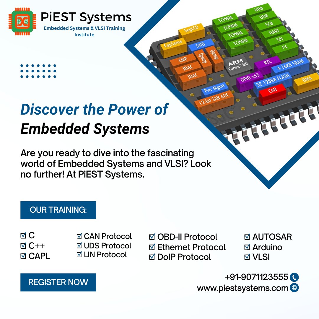 piestsystems's tweet image. Ready to shape the future? 🚀 Apply now and let&apos;s embark on this transformative learning adventure together! 🌈👩‍💻👨‍💻 Visit our website 📩 Register now: piestsystems.com       
📞 Have questions? Contact us at [+91-9071123555] 
#PiESTSystems #TechInnovation #LearnToInnovate