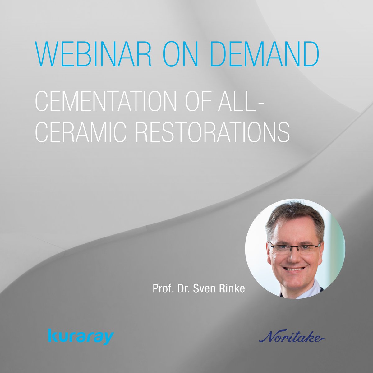 Kuraray_Dental's tweet image. Now ON DEMAND! Webinar recording: "CEMENTATION OF ALL-CERAMIC RESTORATIONS: UPDATE ON MATERIALS AND CONCEPTS" by Prof. Dr. Sven Rinke.
kuraray.dental/3Y5sOK7
#kuraraynoritake #celebratedentistry #cementation #panavia #webinar