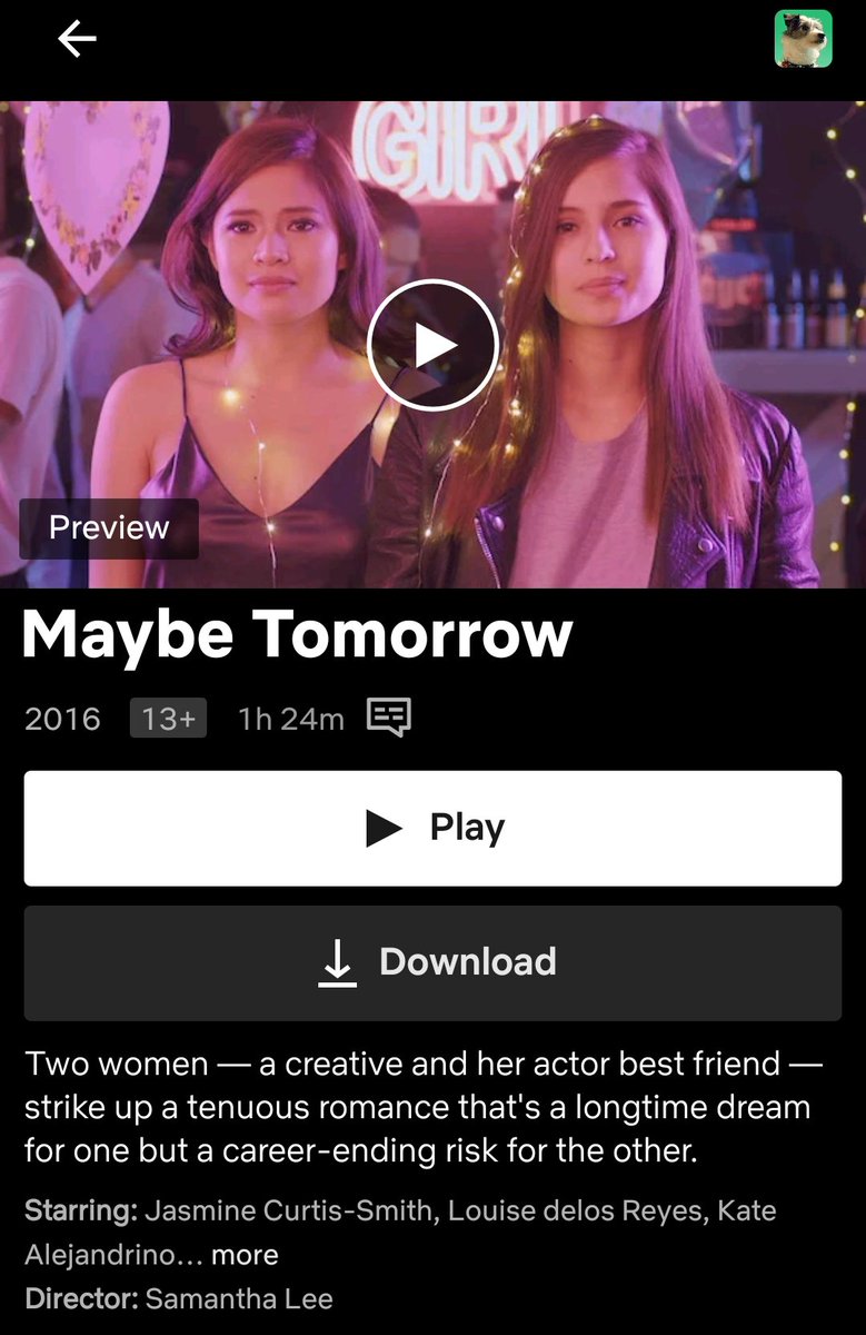 raeanneapril's tweet photo. Baka Bukas is available for streaming on Netflix! go watch, everyone! 😌
hoping for #BillieAndEmma next!
you can also watch #SleepWithMe sa iWantTFC for free.. para sa mga nangungulila sa Rookie. 🥹
#BakaBukas @Netflix_PH #RookieFilm https://t.co/4ZuVlzgLum