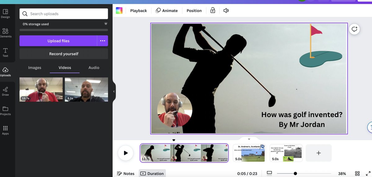 j_smigel's tweet image. @canva education is such a powerful tool for students to express themselves, especially the video presentation option! G5s at @AISGZ are doing their curiosity projects currently, another tool for them to explore and possibly use! #Innovation #techtoolkit