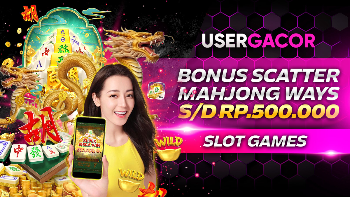 MAU MAIN SLOT TAMBAH CUAN?

Yuk ikuti promo terbaru kami di game slot Mahjong Ways 1 & 2 sekarang juga!

Dan raih scatter sebanyak mungkin untuk dapatkan bonus hingga 500rb!

Ayo Gabung sekarang di : heylink.me/usergacor_vip/

#mahjongways #promoslot #usergacor