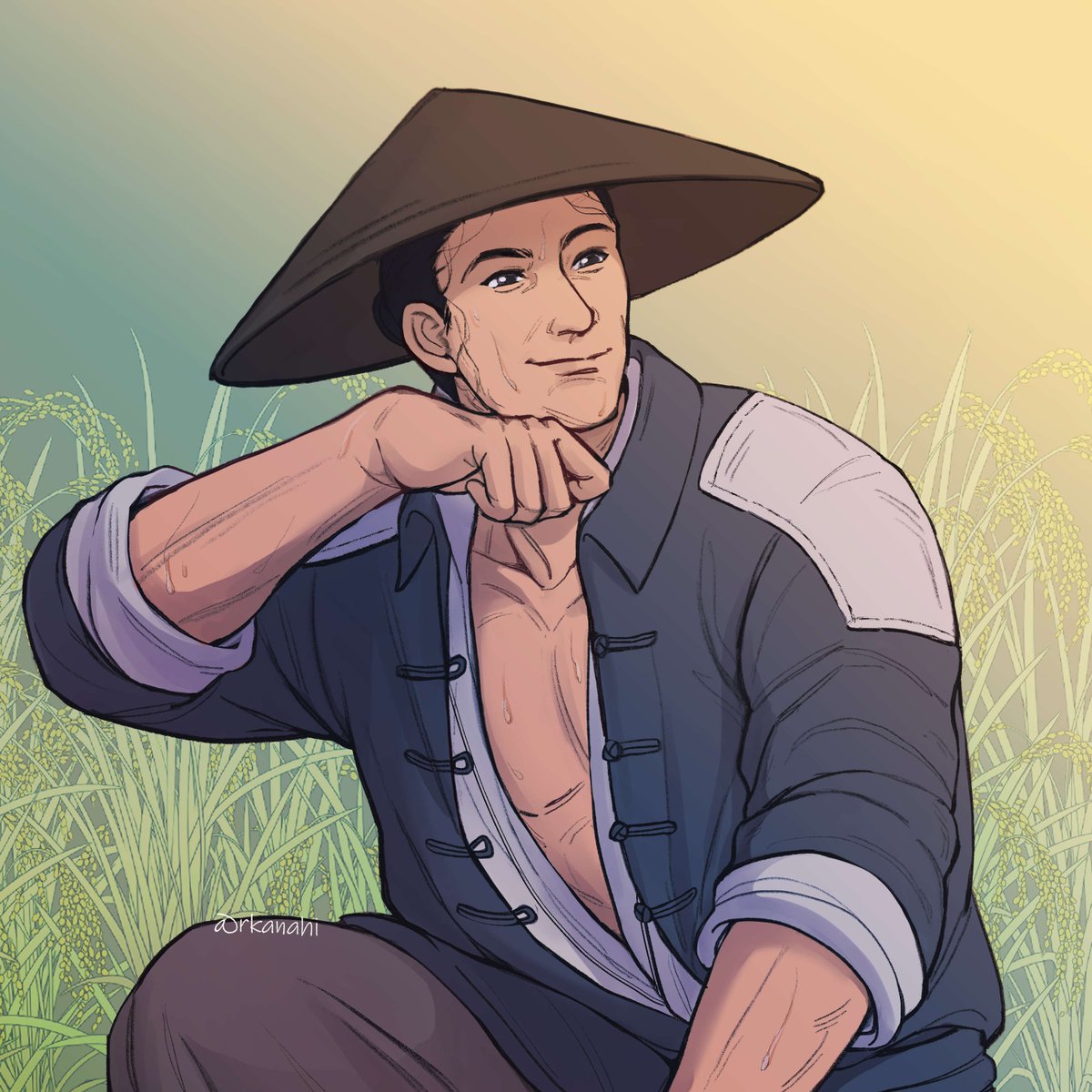 Kanahi194's tweet image. From a god to a husband material ⚡️💖 
#Raiden #MK1 #MortalKombat1