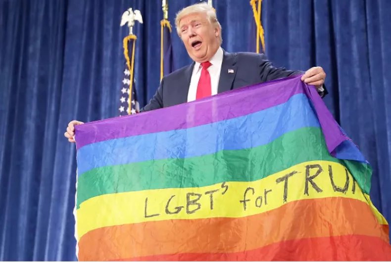 robert85907's tweet photo. @LaurenWitzkeDE Trump is a lgbtq loving jew https://t.co/0cabNostqo