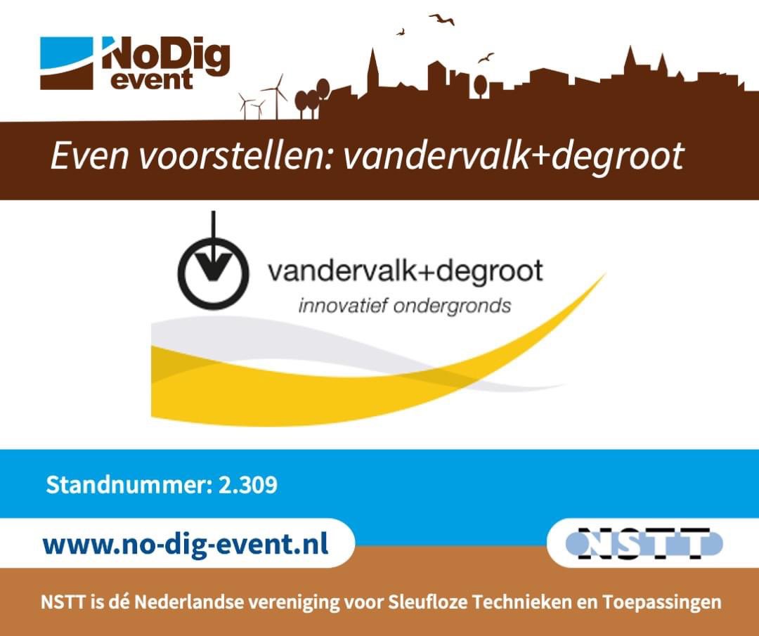 NoDigEvent's tweet image. De spanning neemt toe naarmate we dichter bij het NSTT No-Dig Event op 11 en 12 oktober komen! We zijn verheugd om onze volgende exposant aan jullie voor te stellen, die ons evenement verrijkt met hun expertise en innovatieve oplossingen.

@valkdegroot