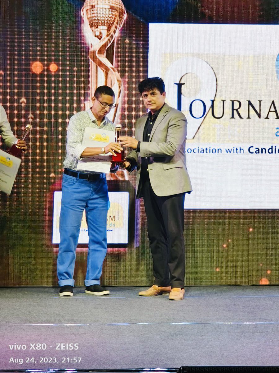 seishinkaiindia's tweet photo. Yesterday I was invited as a Guest at the 9th Journalism Awards where I had the privilege to award the hard working journalists with their well deserved awards . 

#journalism #timesofindia #candidcommunication #Russia https://t.co/4sdHneIt9q