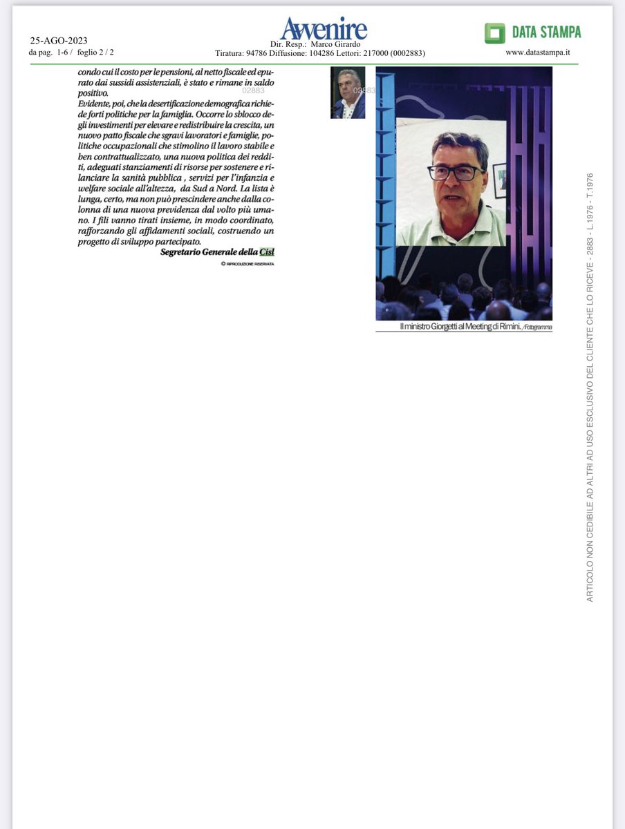 CISL Nazionale tweet media