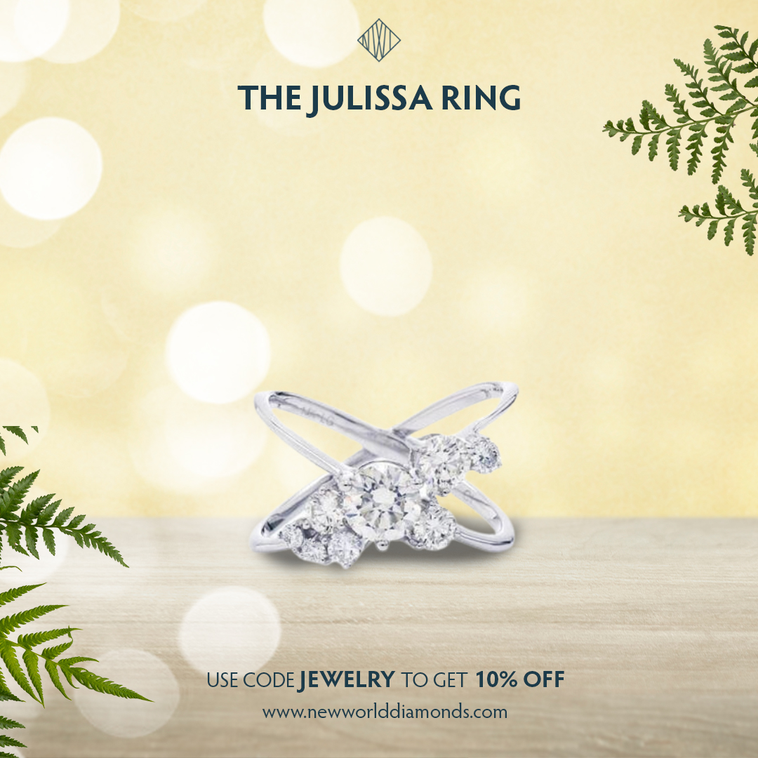 NewWorldDiamond's tweet image. Promises made are beautifully displayed by ring.

Julissa Ring - 1 1/2Ct. T.W.

Shop Now || New World Diamonds
tinyurl.com/3xh58smb

#ring #julissaring #elegantring #newworlddiamonds
#ringoftheday #ringgoals #ringcollection #diamondring #ringlover