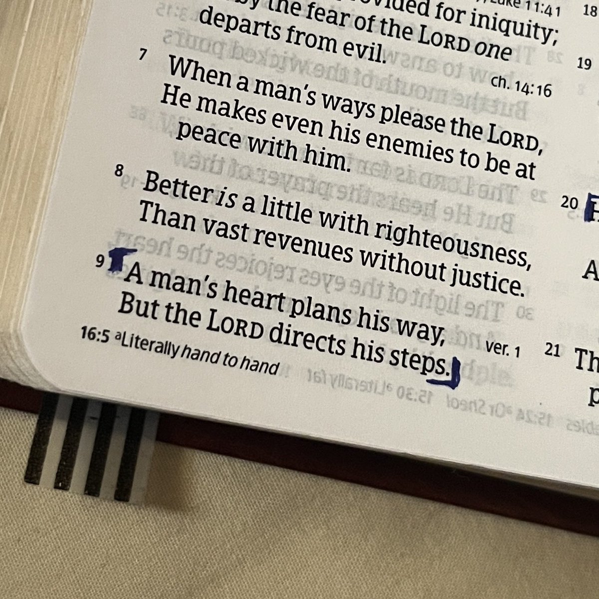 What a coincidence! Was reading the other night and and I had to capture this verse. 
Short but very meaningful.