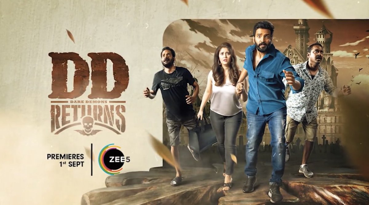 #DDReturns : OTT Premiere On #Zee5 From SEPTEMBER 1🔥 #Santhanam | #PremAnand @iamsanthanam @iampremanand