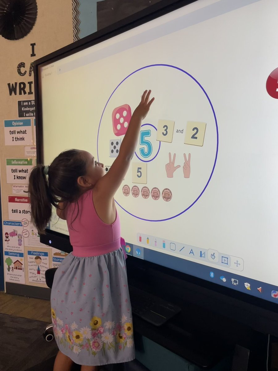 Ways to represent 5️⃣ 
• 🖐️ • ✌️and 🤟• 🎲 •
#prowisepresenter is our class GO-TO for this type of hands on learning 👉
🙌 for #studentengagement &amp;  #interactivelearning!
•
<a href="/judsonandbrown/">Judson & Brown Elementary</a> <a href="/RedlandsUSD/">Redlands USD</a> <a href="/RedlandsUSDSupt/">Juan J. Cabral</a> <a href="/ProwiseGlobal/">Prowise Global</a> <a href="/ProwiseSweden/">Prowise Sweden</a> <a href="/ProwiseNO/">Prowise Norge</a> <a href="/ProwiseIreland/">Prowise Ireland</a>
