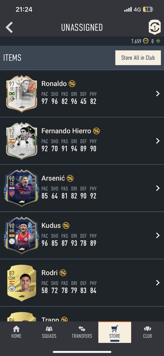 PeakyandBiddler's tweet photo. @Kimpembro Pulled him 4 times now lol more importantly got the 97 ronaldo last night out the 84x10 https://t.co/Rr2mbPzu8S
