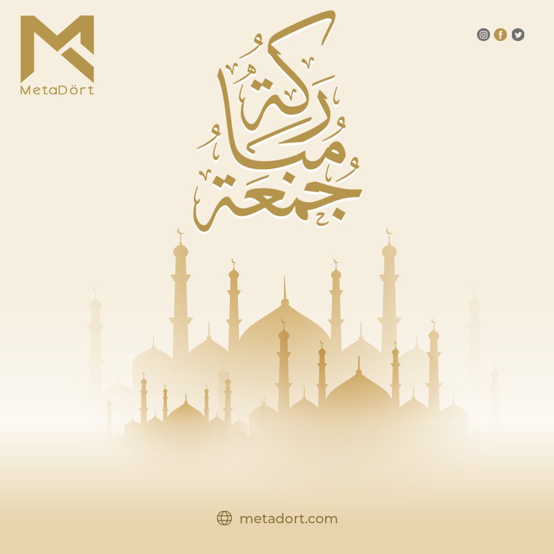 DortMeta's tweet photo. Jumma Mubarak to all of you! 💫

#happyfriday #blessings #prayers #mubarak #metadort https://t.co/kr2gi4oCV5