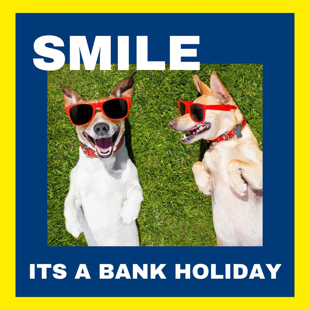 jacksonplantltd's tweet photo. Woohoo it’s another long weekend!  
Have a good one whatever you get up to! 🍻🤩☀️  
We’ll be back bright and early at 7.30am on Tuesday ready for your hires. 😊 
#PlantHire 
#JacksonPlant 
#BankHoliday https://t.co/xURVmNeC3A