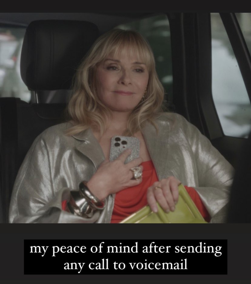 #andjustlikethat
#KimCattrall <a href="/KimCattrall/">Kim Cattrall</a>