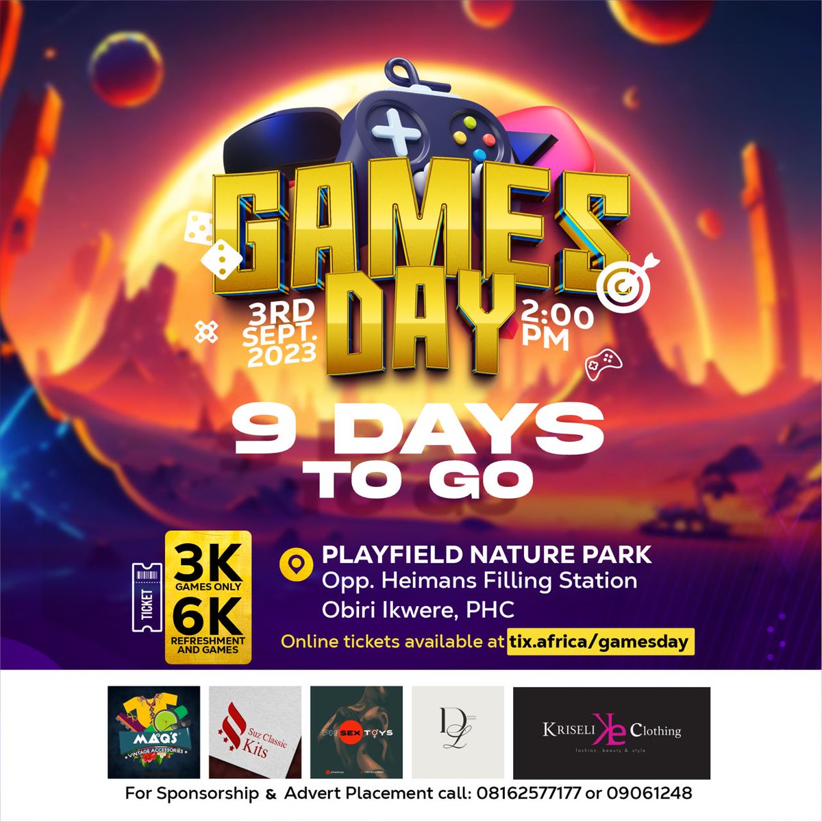 iamozbit's tweet photo. Have you bought your tickets or do you want me to come meet you at W.O.F tonight and force you to buy ? 

It's going to be a blessed day,just dm for your tickets and trust me #gamesday is already lit🔥🔥🔥🔥🔥🔥 https://t.co/0Vz8RQuf6F