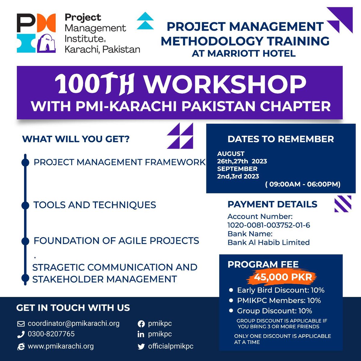 PMI Karachi Pakistan Chapter tweet media
