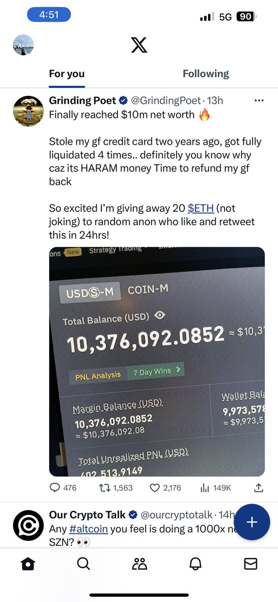 ausbtc123's tweet photo. @cryptoknight890 😜😜😜 https://t.co/C5Q4H1Ziuv
