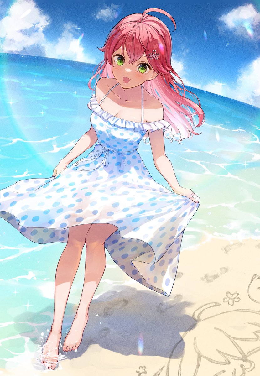 にゃっはろ〜☀️🐈 お休みを頂いてたみこですが 今夜 #ホロサマ大感謝