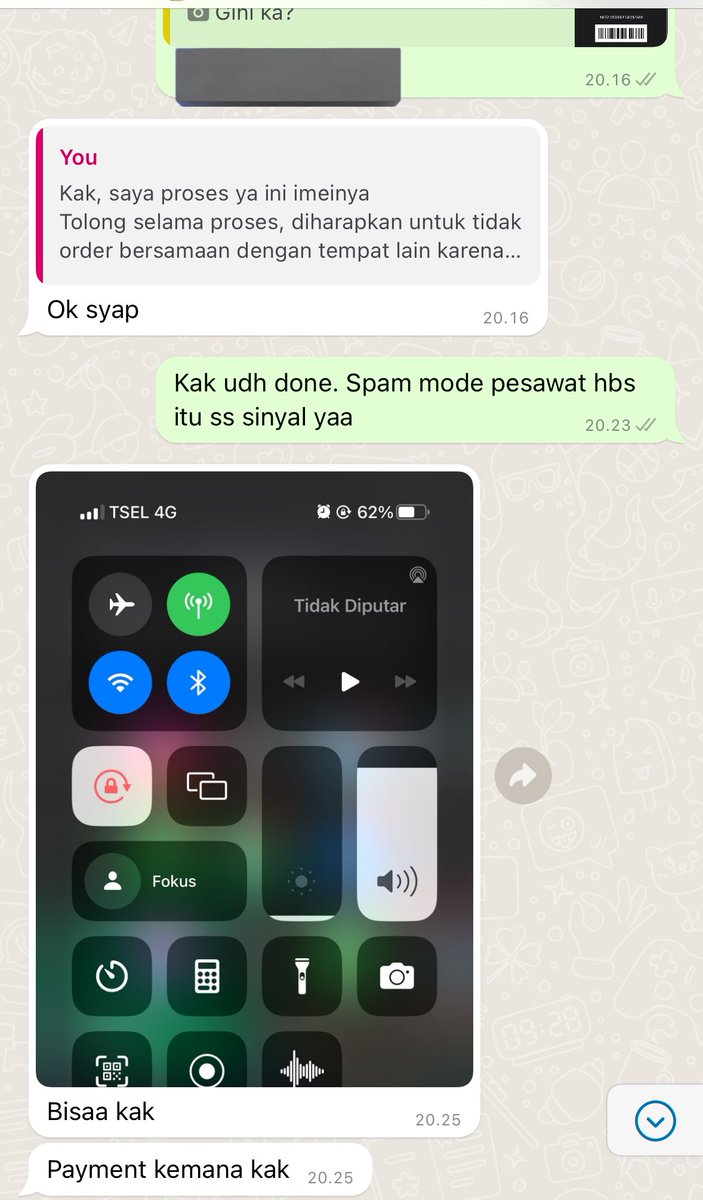 unlockiimeii's tweet image. ⚡  UNLOCK IMEI ON
BULANAN DAN TERDAFTAR WEB
⚡ ALL SMARTPHONE &amp;amp; IPHONE
⚡  REGIS FOR BYPASS IPHONE
🔧 HANDPHONE LUAR NEGRI
🔧 IMEI TIDAK TERDAFTAR KEMENPERIN
🔧 HANYA BISA SMARTFREN
Instagram ( instagram.com/unlockiimeii?i… )
#wifionly #zonauang #zonaBU #Zonajajan #trusted #imei #info