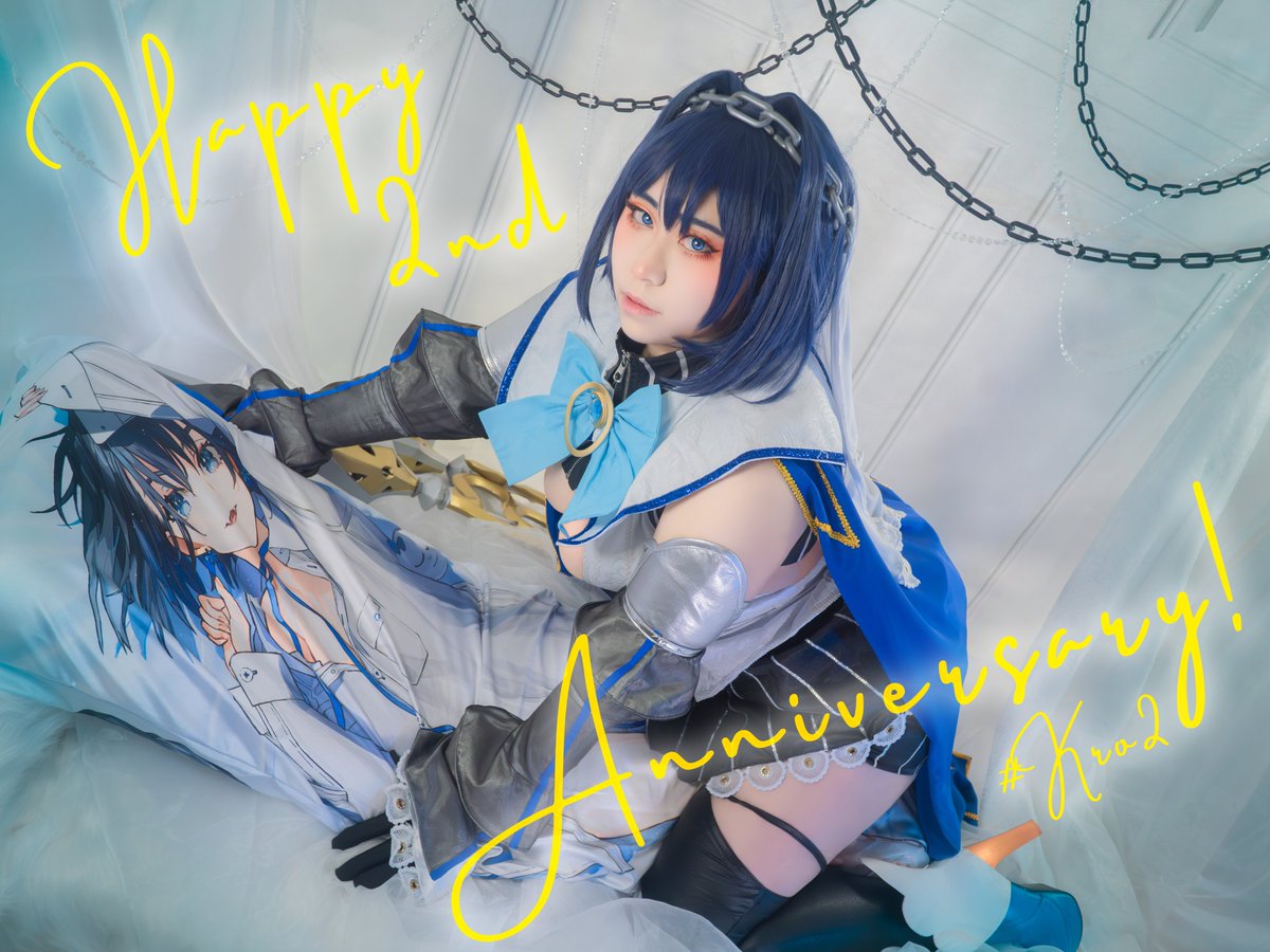 felipokeyou's tweet image. One more to celebrate #KRO2 DAY! 💙

Yippeee, here's to many more Kroniiversaries ~ 🥳 same time same place next year? 🫵
#kronillust