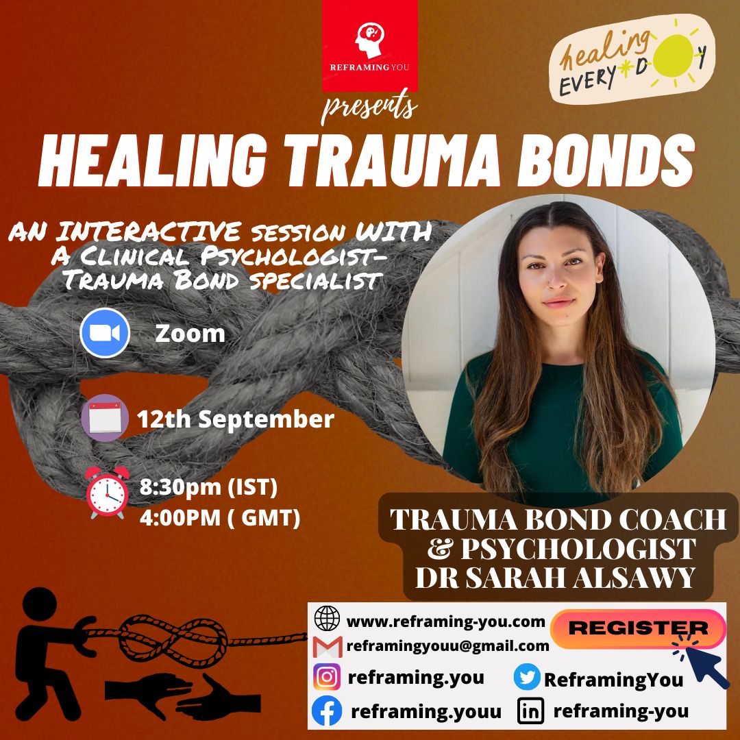 Meet our upcoming speakers #Doctorsarahalsawy an Clinical Psychologist, Trauma Bond Specialist and Coach #traumainformed #webinars #attachmenttrauma #traumarecovery #webinar  #ClinicalPsychologist #TraumaBond #Specialist #coach #relationshipadvice #traumabonding #traumabond