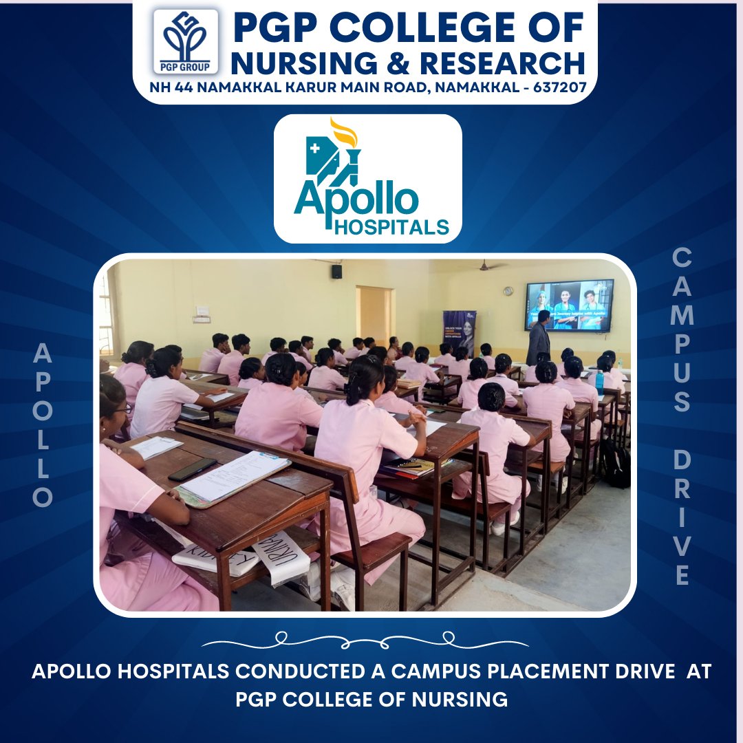 pgpcollegenkl's tweet photo. Bridging Education and Opportunity! 👨‍⚕️ Exciting times at PGP College of Nursing as Apollo Hospitals graced our campus with incredible opportunities.

#PGPNursing #ApolloHospitals #CampusInterview #FutureHealthcarePros #OpportunityKnocks https://t.co/9UdNxai8Rj