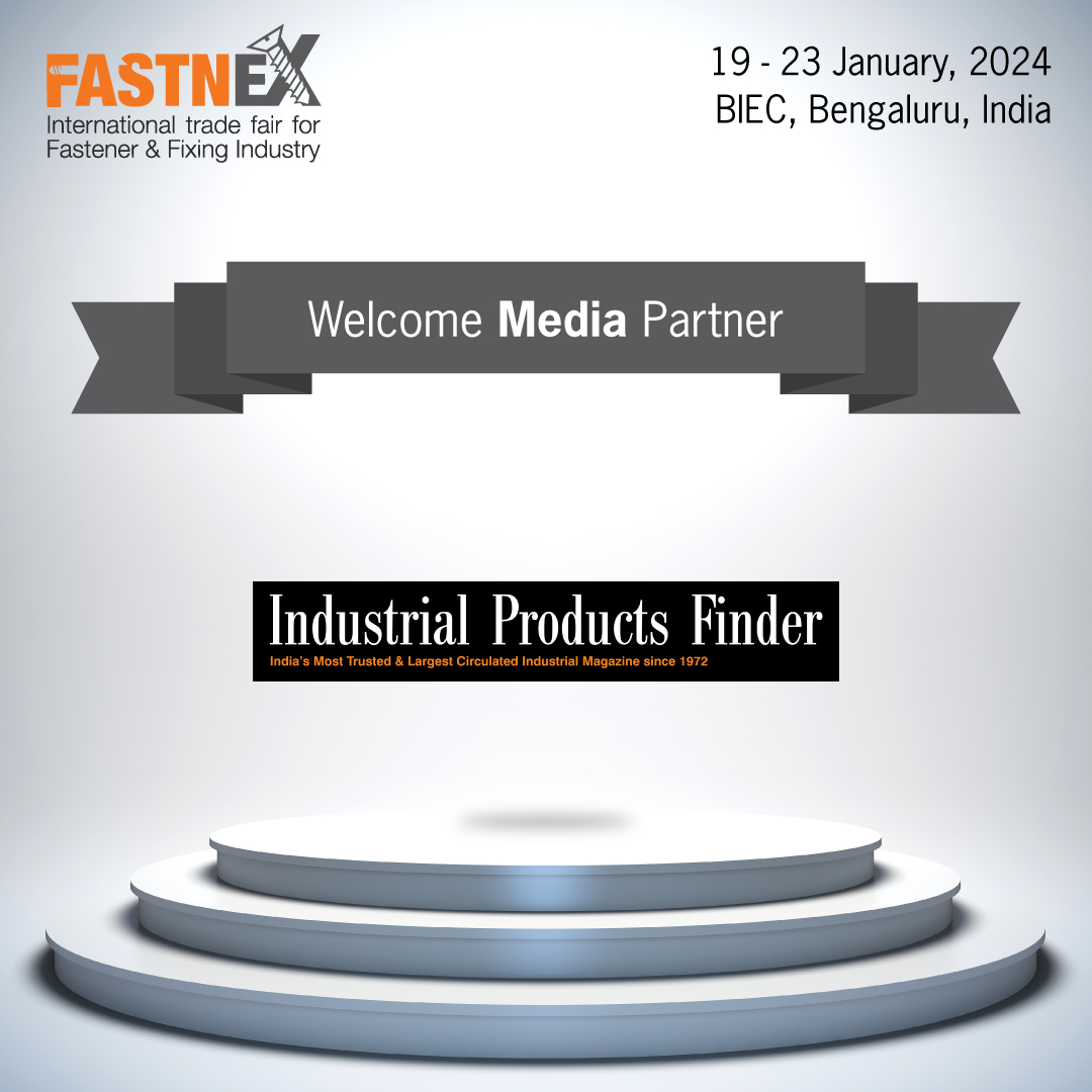 FASTNEX_India's tweet photo. We're thrilled to announce that Industrial Product Finder is now a Media Partner for FASTNEX India 2024 - an International trade fair for the Fastener and Fixing Industry organised by Messe Stuttgart India! 🛠️💡
.
.
#FASTNEX 2024 #messestuttgartindia https://t.co/ig1ccnoDSZ