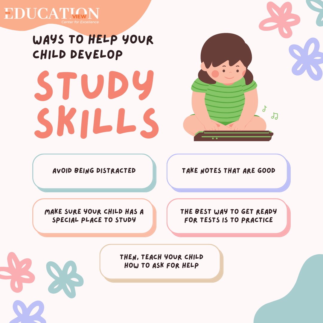 educationview_'s tweet image. Building Strong Study Skills in Children 📚🧠
.
.
.
#StudySmarts #ChildhoodEducation #LearningJourney #StudyHabitsForKids #FoundationOfSuccess