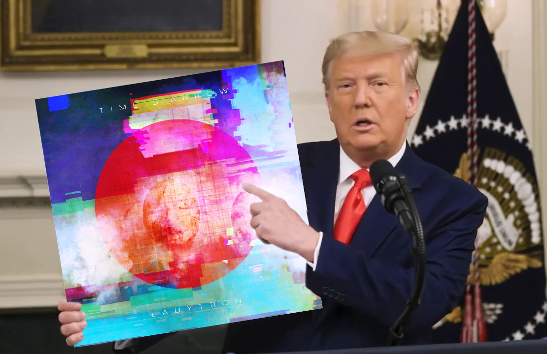 TrumpAlbum's tweet photo. Ladytron - Time's Arrow https://t.co/M0GsmIIVBA