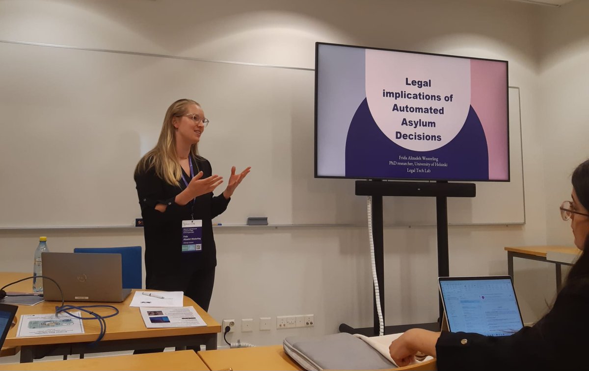 Toinen päivä alkanut! #oikeustieteenpäivät2023 Great workshop on law and digitalisation! Yesterday was my turn @MAB_Tamp