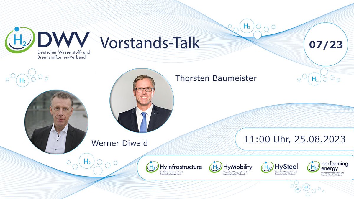 ENGINIUSbyFAUN's tweet photo. #REMINDER 🚀
Heute spricht unser CEO Thorsten Baumeister im Vorstands-Talk mit Werner Diwald vm #DWV 🤓
Thema der offenen #Fragerunde wird die grüne #Wasserstoff-Marktwirtschaft sein💙
Link zum Talk👉 https://t.co/VCMcnqz0Km
#hydrogen #ENGINIUS #wasserstoff #brennstoffzelle https://t.co/TlYRlAsWB9