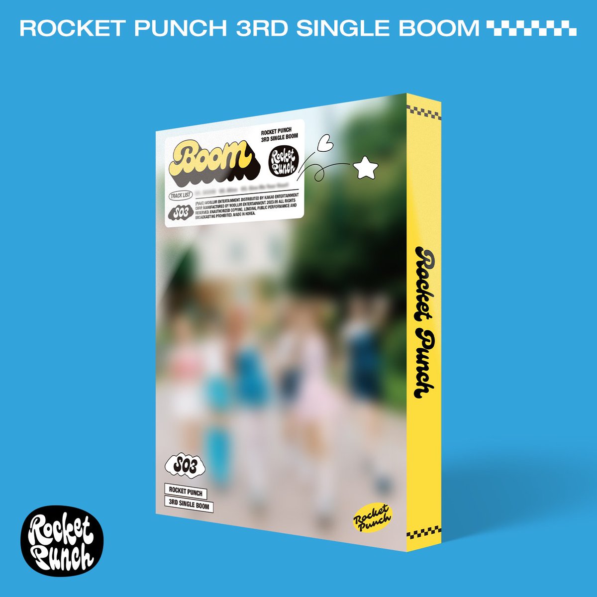 RocketPunch's tweet photo. [📢] 로켓펀치(Rocket Punch) 3rd SINGLE ALBUM [BOOM] 예약 판매 안내

💘예약 판매일 : 2023년 8월 25일 (금) PM 3:00
💘예약 판매처 : 온/오프라인 음반 사이트
✔ https://t.co/Q3cUXCNGpm

#RocketPunch #로켓펀치
#BOOM #RCPC_BOOM https://t.co/ReypdFAhaV
