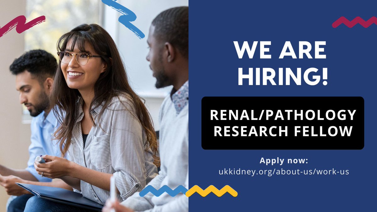 Join our team as a Renal/Pathology Research Fellow for <a href="/RenalRadar/">RaDaR</a>  🔬 

📚 Closing date: TODAY bit.ly/3j2rvvh

Your chance to delve into rare #renal data, combining it with higher education. 🎓 Don't miss this opportunity to make a lasting impact in #kidney research!