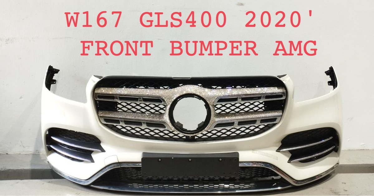propelauto's tweet photo. Mercedes W167 GLS400 AMG Front Bumper Set #OnSale 

Shop Genuine Mercedes Spares at #PropelAutoParts #SG 

#W167 #GLS400 #AMGBumper #FrontBumper #GlitterGrille #SingaporeSpares #LimitedStock #ReadyStock #AccidentalRepair #RepairWorkshop #SgWorkshops #W167Bumpers #SGcars #Mercedes https://t.co/hwdT2jeQAV