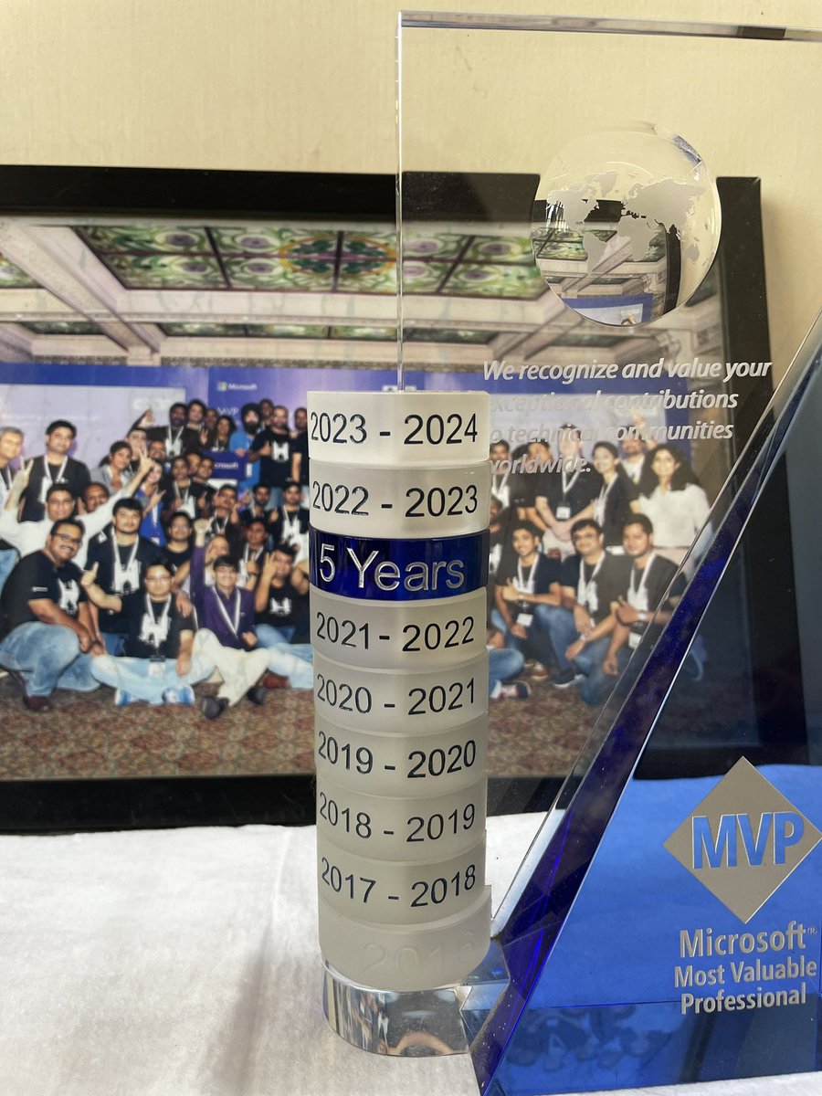 🎉 Thrilled to share that I've received the Microsoft MVP Award Kit for 2023-2024! 🏆 Thank you, #Microsoft, for this incredible honor❤️ Grateful to Deepak for the invaluable support! 

#MicrosoftMVP #IndiaMVP #MVPBuzz #MicrosoftAzure  #XMonkeys360 #BlueLover #Community #AZConf