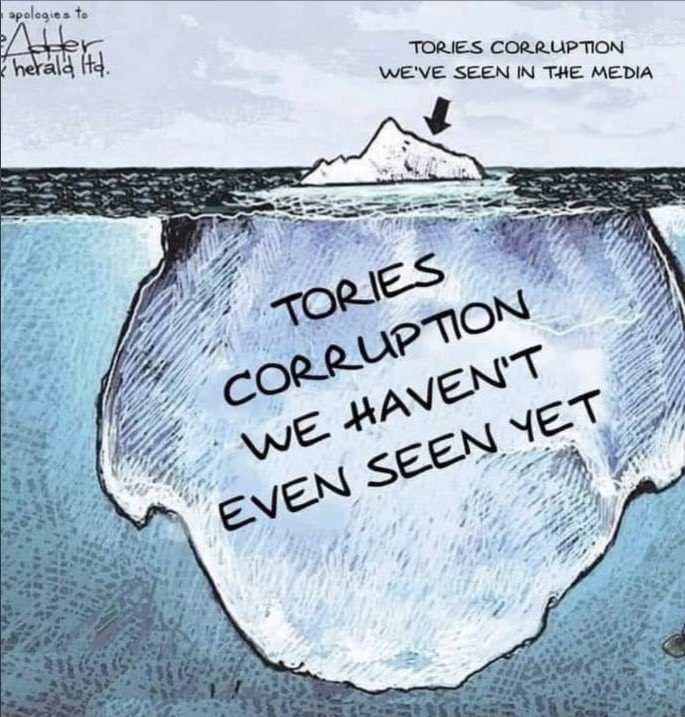 This tory corruption is just the tip of the iceberg. Goodness knows what’s not being reported. If you agree then i would love to follow you. Click on the follow button and i’ll follow you straight back. #ToriesOut414 #FollowBackFriday #SunakOut #ToryCorruption 
#Sunackered