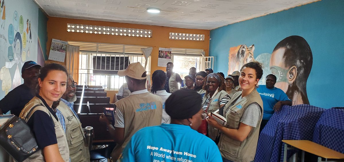 OvercomersWomen's tweet photo. UN Women Eastern-Southern Africa Region Office community of practice consultative field based program team arriving at Overcomers Women Activists-Adjumani Office @OvercomersWomen
@unwomenuganda @unwomenafrica @UNOCHA @Refugees @OPMUganda https://t.co/X6tqwflhJ4