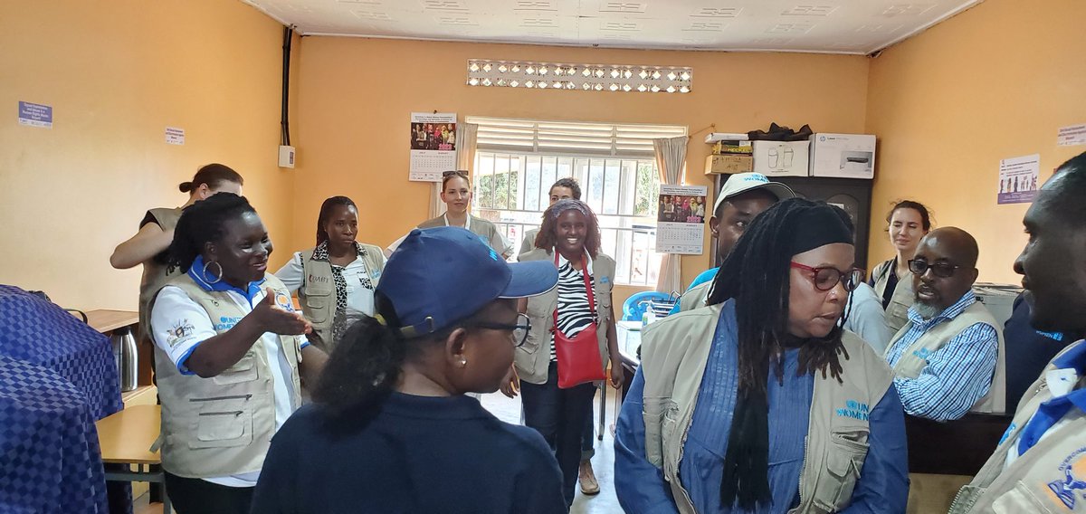 OvercomersWomen's tweet photo. UN Women Eastern-Southern Africa Region Office community of practice consultative field based program team arriving at Overcomers Women Activists-Adjumani Office @OvercomersWomen
@unwomenuganda @unwomenafrica @UNOCHA @Refugees @OPMUganda https://t.co/X6tqwflhJ4