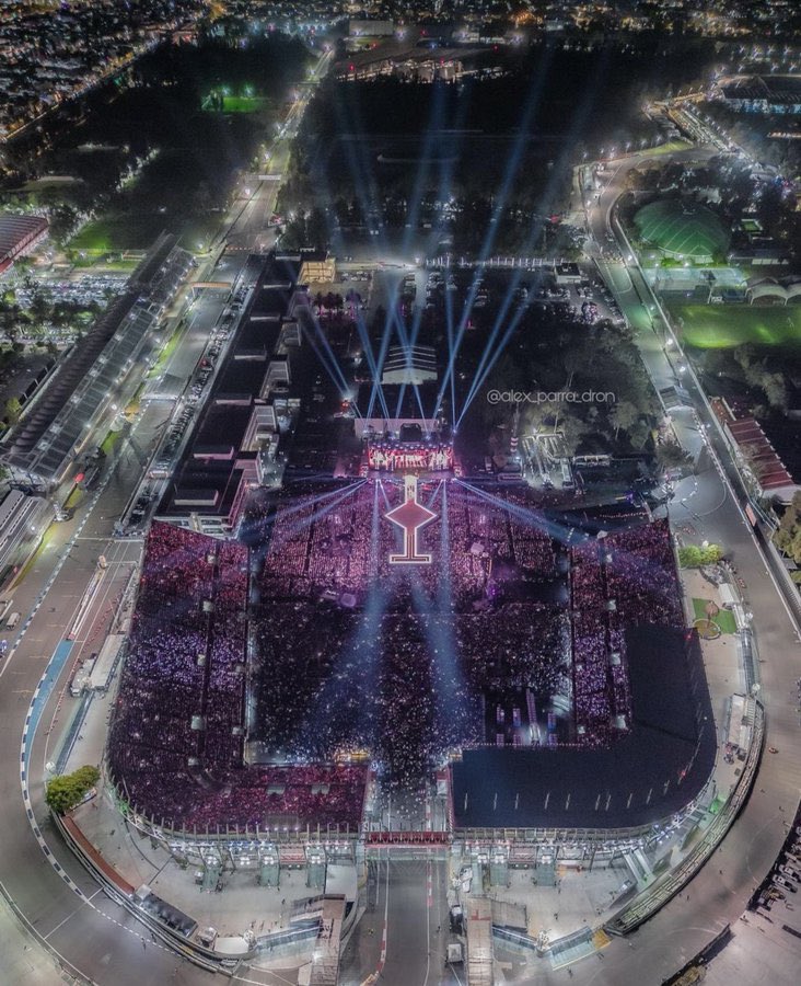 Taylor Swift officially kicks off the international dates of the Eras Tour with the first of four sold out shows at Foro Sol in Mexico.
