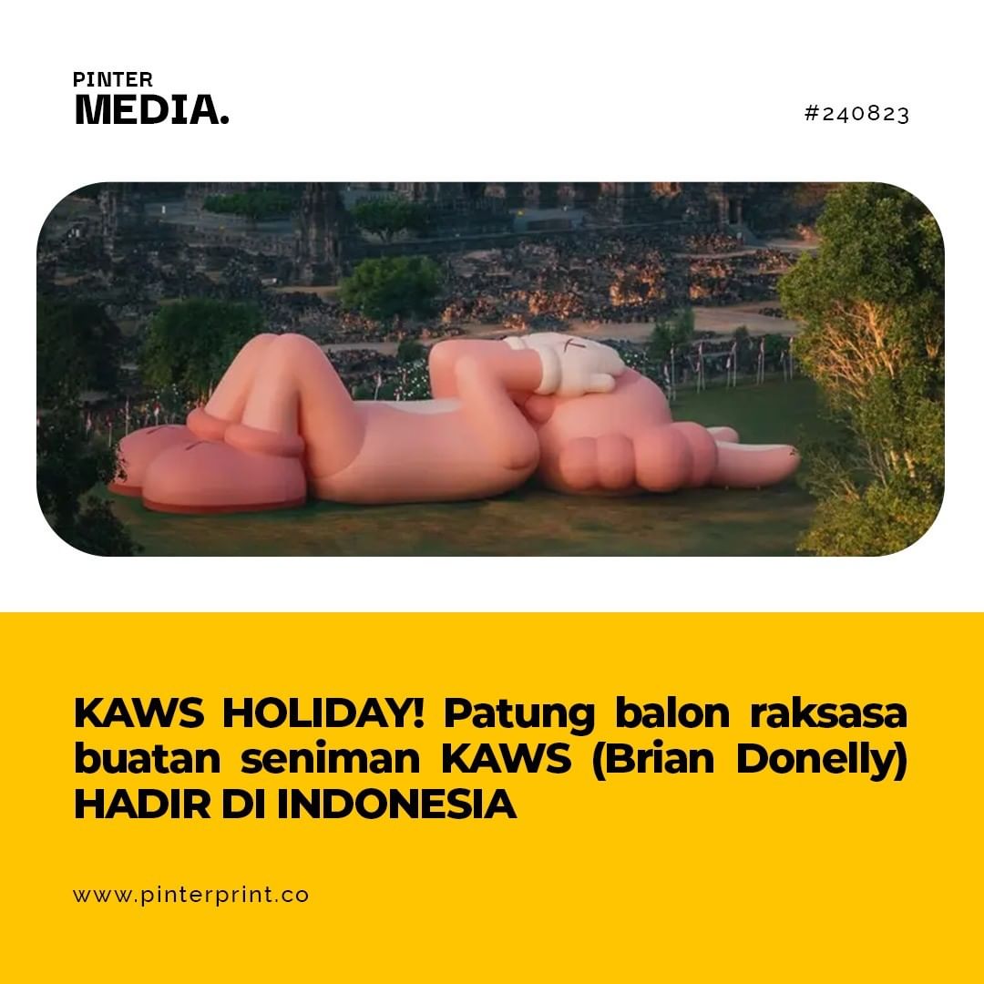 pinter_print's tweet photo. Patung balon ikonis karya seniman KAWS alias Brian Donelly kini hadir di Indonesia, tepatnya di kompleks Candi Prambanan yang ....

https://t.co/1GwBRqKOAn

#pintermedia #pinterprintco #percetakan #kaws #tangerang #cipondoh https://t.co/U5ryJuePzv