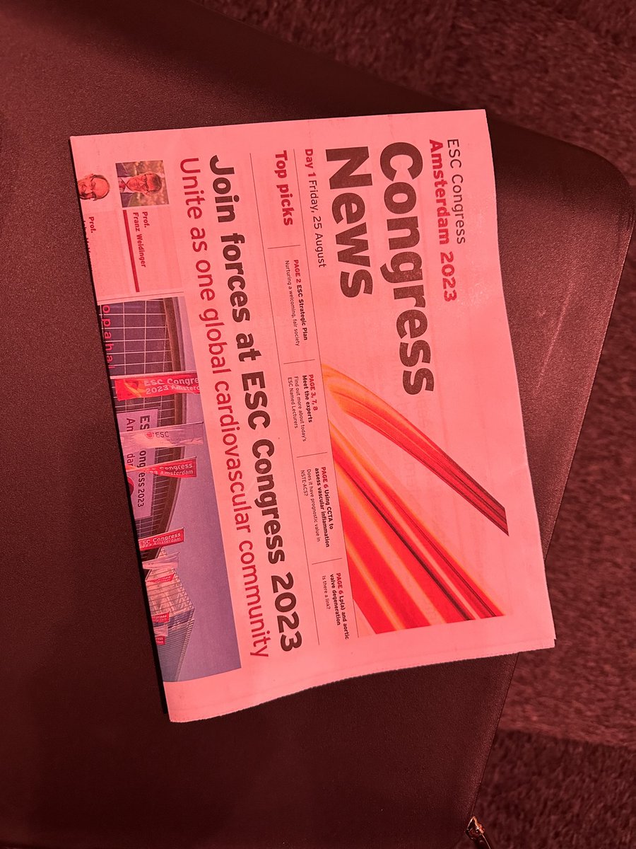 It‘s all about the heart
#ESC2023 in Amsterdam
Looking forward to a Fantastic meeting, great talks and discussions

Just #heartwork

⁦<a href="/YoungDgk/">Young DGK</a>⁩ ⁦<a href="/DGK_org/">Deutsche Gesellschaft für Kardiologie</a>⁩ ⁦<a href="/MedEssen/">Medizinische Fakultät Essen</a>⁩ ⁦<a href="/buer_jan/">Jan Buer</a>⁩ ⁦<a href="/unidue/">Uni Duisburg-Essen @unidue.bsky.social</a>⁩