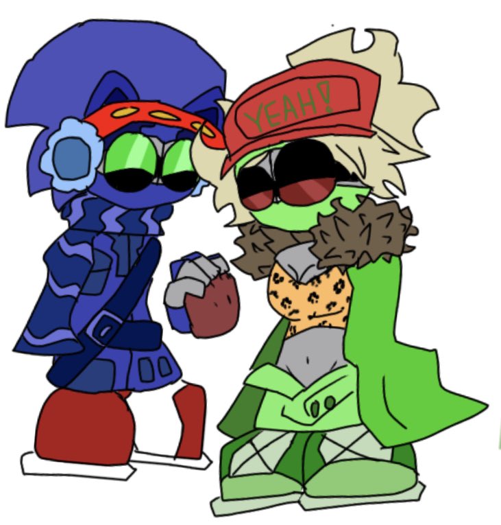 D1R3CTORAudi's tweet photo. Crank (the autism) and Dank (the ADHD) 
Dankʼs design was made by @kirpsen :] 
Crankʼs design is made by me :] https://t.co/QGkYGff8H6