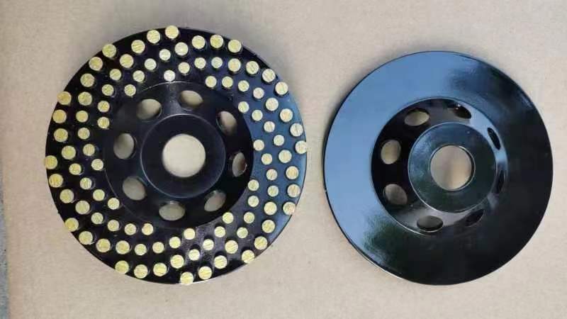JaneLi30166037's tweet image. Cluster Cup Wheels
Size:5inch, 7inch and so on
Grinds aggressively
Leaves smoother finish compared to PCD cup wheels.
They are getting popular and popular
#DiamondTools  #StoneWorkingTools #StoneTools
#handgrinder #concretegrindingdisc #floorgrinding #conceretegrinding #masonry