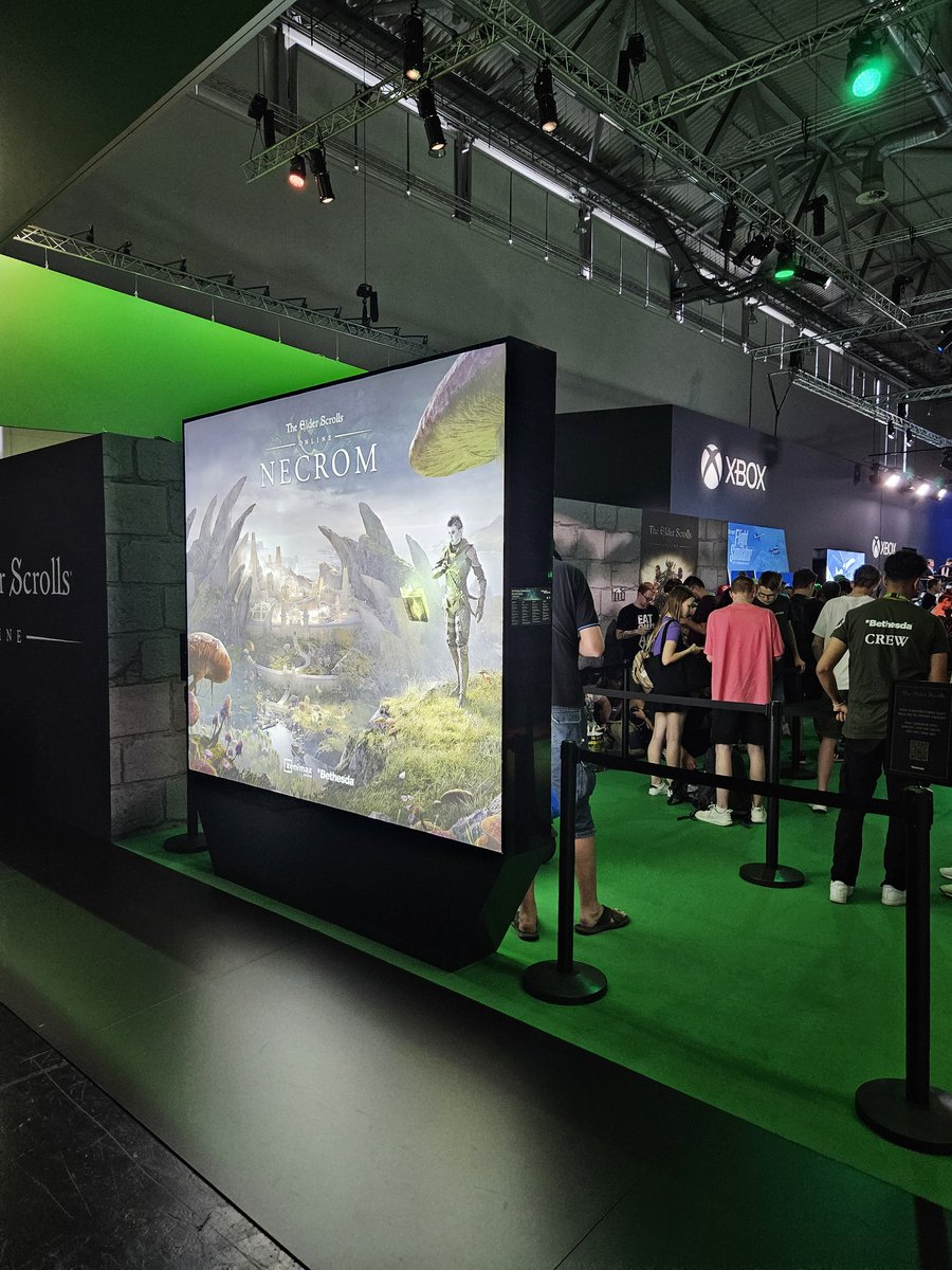 AlcastHQ's tweet photo. ESO has literally the biggest statue @gamescom. Really cool👍

@TESOnline @TESOnline_de @bethesda https://t.co/a3xXURftI5
