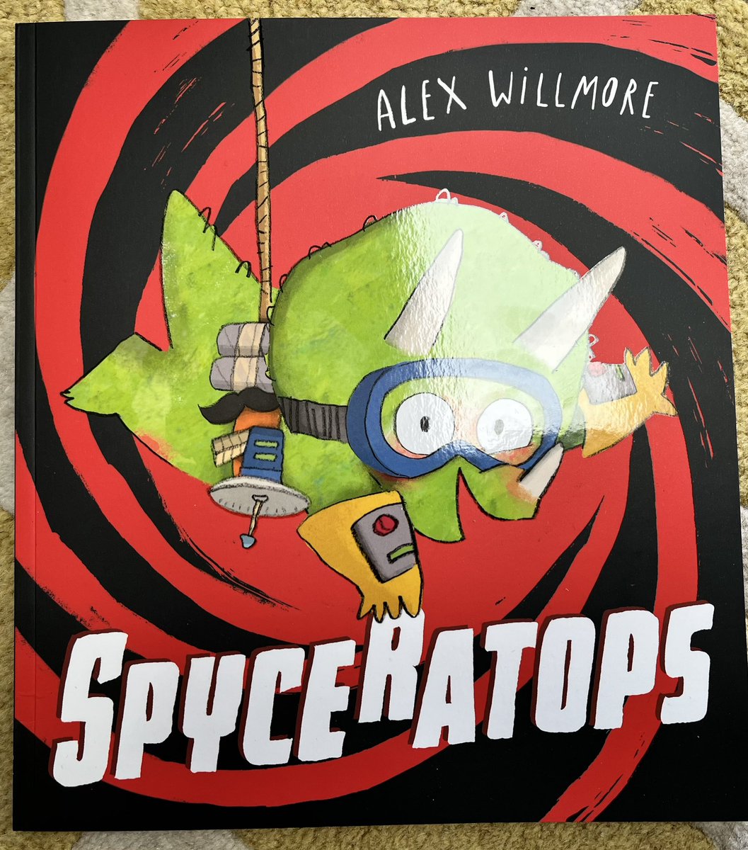 In this Flintstone-esq world, Spyceratops is spy-riffic fun! It had to be my #PictureBookFriday as Alex Willmore’s books are always superb 📖 Out now for 3+. Thanks so much @FarshoreBooks @LizScottPR 
checkemoutbooks.wordpress.com/2023/08/25/spy…