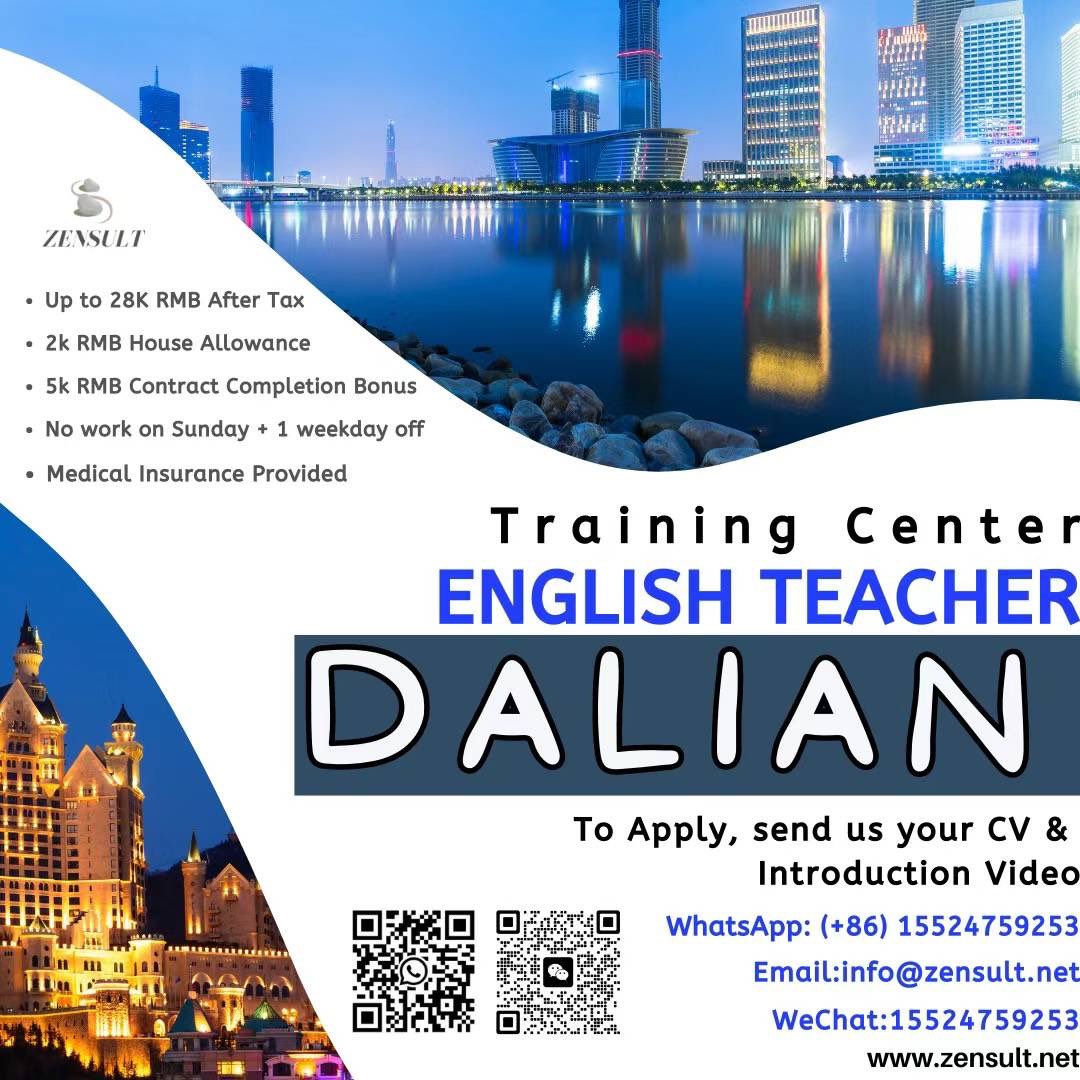 Zensult's tweet photo. @WeAreTeachers 
Great jobs in nice cities in China 
Email: info@zensult
Website: https://t.co/YMm5z9JtPO https://t.co/ErFaex2SeP