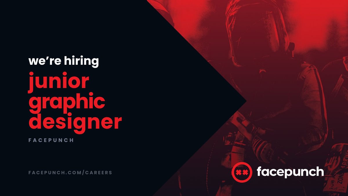 📣 We are hiring!
We're on the look out for a Junior Graphic Designer to join the Facepunch team 🎨
More information on the role here: bit.ly/47HyZIV
#gamesindustryjobs #gamingjobs #jobsingames